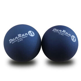Wholesale Black Customize Logo Rubber Material Professional Official Size Squash Balls