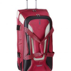 Custom rolling high quality duffel trolley travel bag, business weekend flight carry on luggage