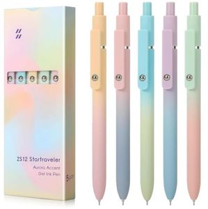 High-End Series Cute Gel Pens 0.7mm Medium Point Smooth Writing Markers Journaling Note Taking Office School Use Gifts Women Men