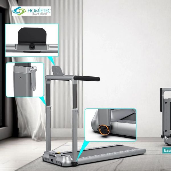 2-in-1 Foldable Smart Treadmill, Make Fitness Fun.
