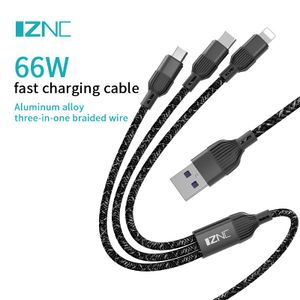 Universal
3 in 1 Braided Multi USB Charging Cab...