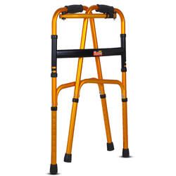 2024 Popular Factory Direct Supply Aluminum Alloy Walker Four-legged Crutches Walking Aid for the Elderly