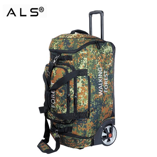 Multifunctional Camouflage Travel Luggage