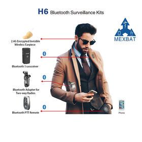 Manufacturer ODM mini hidden Bluetooth earpiece small wireless invisible headphone for Walkie Talkie and mobile phone
