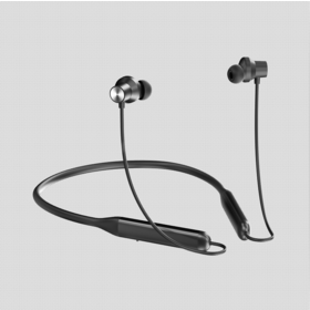 ANC/ENC Bluetooth Neckband with Comfortable In Ear Bluetooth earbuds, liquid silicone material, noise canceling rate 25dB