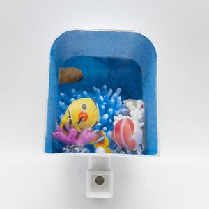 120V 60HZ 0.5W Photo Sensor ABS Night Light Supplies Atmosphere Led Lighting Custom Ocean Theme Night Light For Kids And Home Decoration