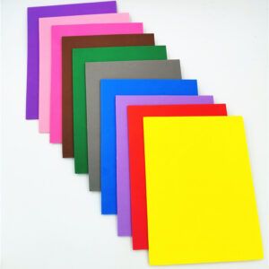 Buy High-Density Colored EVA Foam Sheets in Bulk for Crafting and DIY