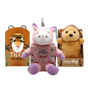 Luminus Co., Ltd. 3D animal design microwave wheat heat packs