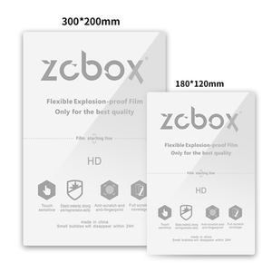 Universal Mobile Phones Tpu Screen Guard Protectors Cutting Films Hydrogel Clear Hd Screen Protector Sheet for All Phone