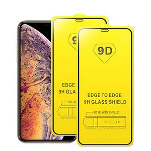 9H High Clear Anti-scratch Mobile Phone Screen Protector 0.33mm for iphone 12 9D Tempered Glass for iphone 11 12 13 Pro Max