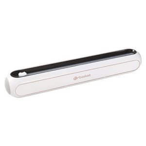 Kitchen Adjustable Cling Film Cutter Reusable Plastic Food Wrap Cutter Dispenser