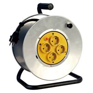 Steel plate Indoor 50M cable reel