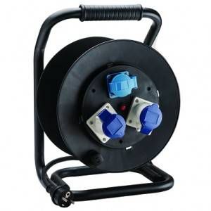 Industrial IP44 european cable reel