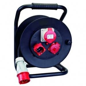 5Pin Plug Industrial IP44 cable reel