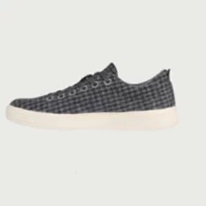 Autumn Fall Winter Plaid Board Shoes 100% Wool Lace Up Loafers