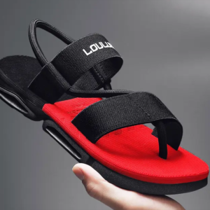 Men Summer PVC Flip Flops Slip On Sandals