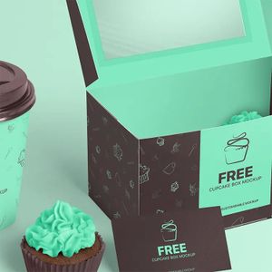 Craft Dessert Floral Origami Bakery Packaging Birthday Package Cake Paper Box For Cake