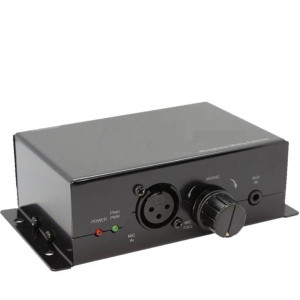 In-wall Remote Microphone / LINE level Mixer Extender Over CAT5