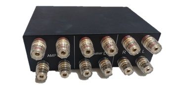 HIGH POWER 2 WAY STEREO AMPLIFIER SWITCH