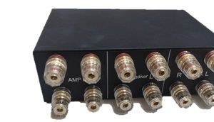 HIGH POWER 2 WAY STEREO AMPLIFIER SWITCH