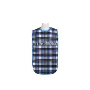 Waterproof Convenient Reusable Adult Bib Feeding Food Bibs Pattern For Men Bib For Adult