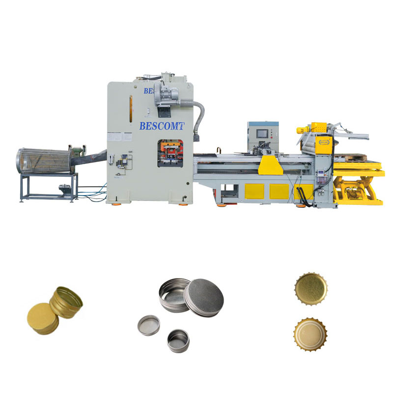 Aluminum Ropp Screw Bottle Cap Making Machine