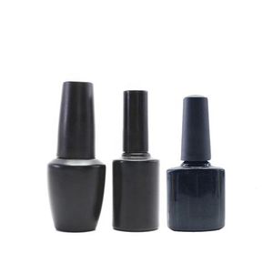 10ml Black Empty Uv Gel Nail Polish Bottle for Nail Polish Glass Bottle NB-12T