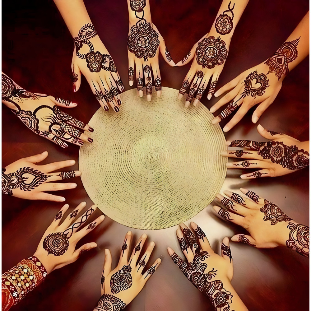 Mehndi and Henna Family Box for Women