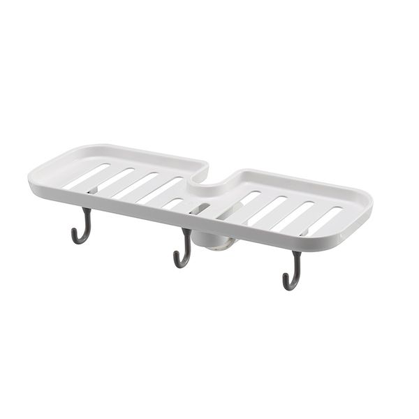 Storage Rack on Faucet with Hooks