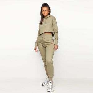 Women Crop Tracksuits