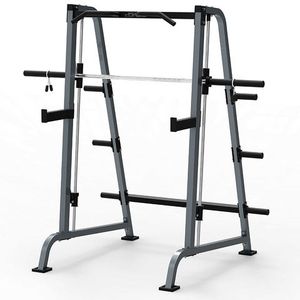 Custmosized Fitness Gym Equipment Adjustable Manual Squat Rack
