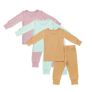 bamboo jersey baby pajamas set