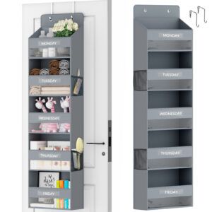 Custom 5 Shelf Hanging Door Organizer