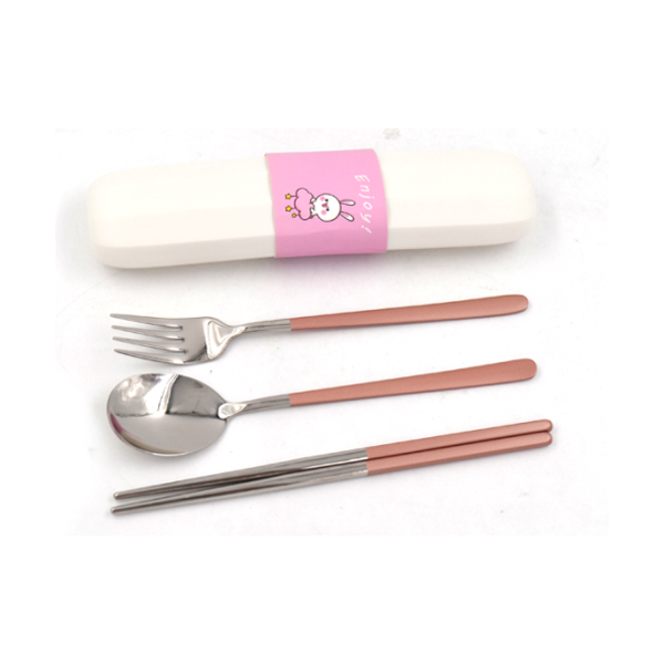 Homefelt Houseware CO.,Limited Red handle with silver stainless steel cutlery set, available for personalized customization of colors and logo