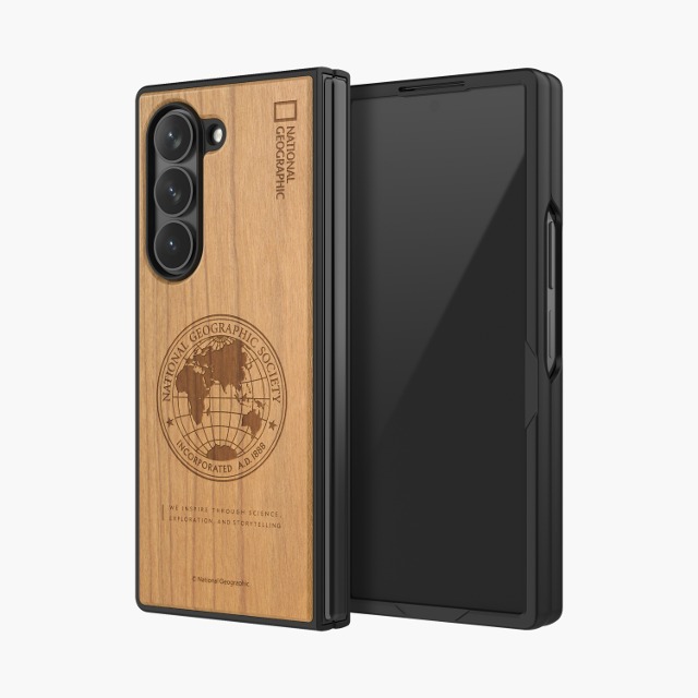 Skinplayer Co., Ltd. National Geographic Nature Wood Case (Galaxy Z Fold6 Series)