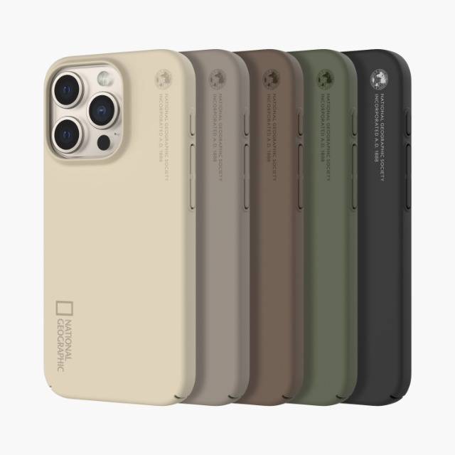 National Geographic Nature Color Slim Fit Case (iPhone 15)