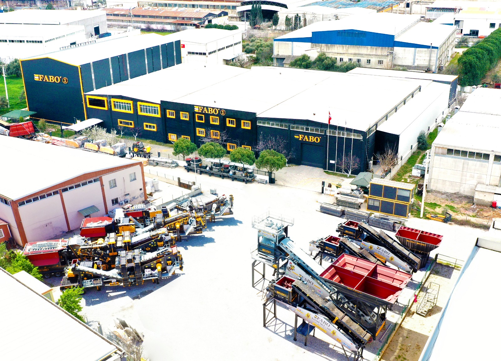 Fabo Makina Imalat Pazarlama Sanayi ve Ticaret Limited Sirketi Mobile Crusher Plants