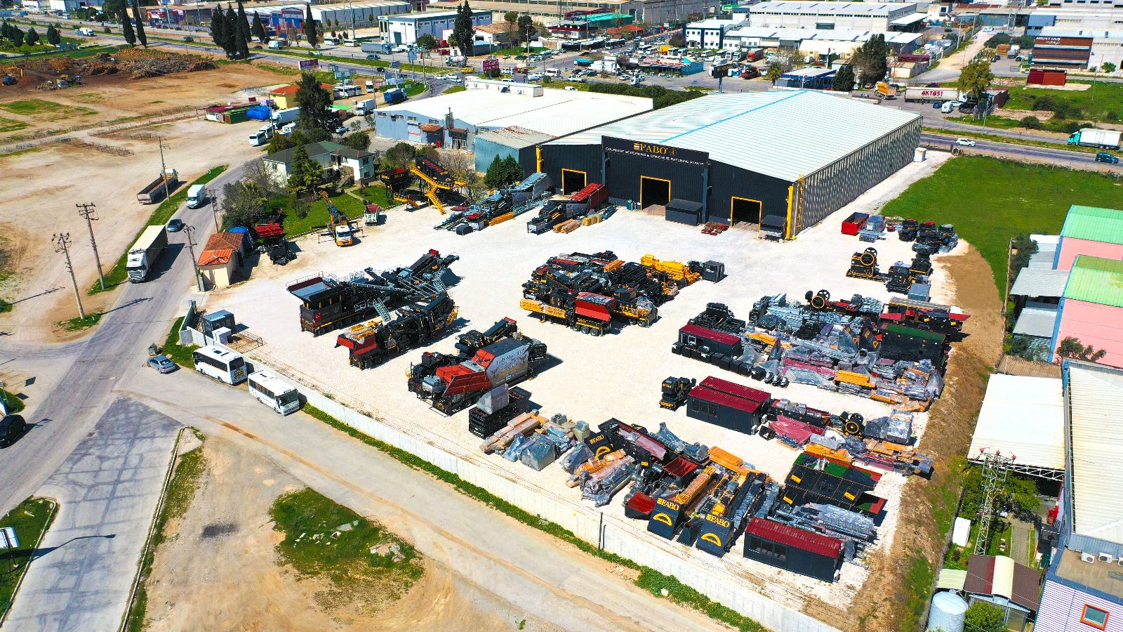 Fabo Makina Imalat Pazarlama Sanayi ve Ticaret Limited Sirketi Stationary Crusher Plants