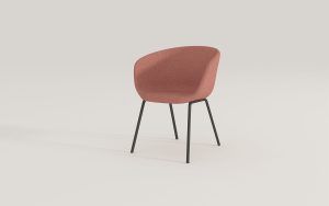 Metal Legs Restaurant Chair