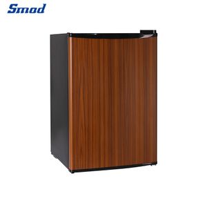 2.6 Cu. Ft. Single Door Wood Like Compact Refrigerator with Freezer