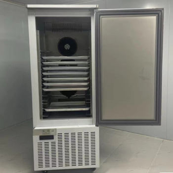 High Productivity Blast Freezers Multi -shelf Kitchen Refrigerator Air Cooling System Stainless Steel Fast Freezing Machine