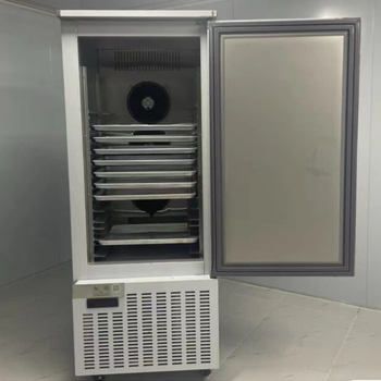 High Productivity Blast Freezers Multi -shelf Kitchen Refrigerator Air Cooling System Stainless Steel Fast Freezing Machine