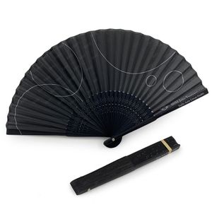 Fabric Bamboo Hand Fan