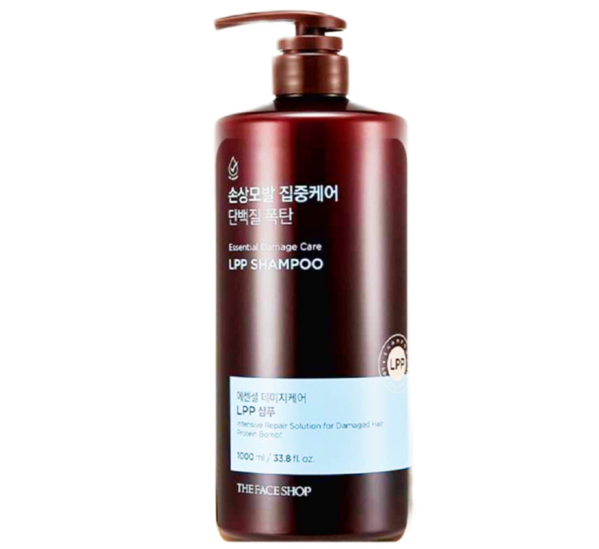 The Face Shop Essential Damage Care LPP Shampoo - 1000ML