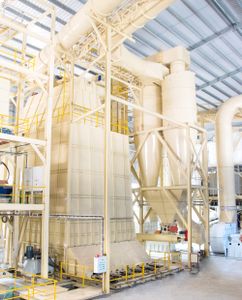 WOOD CHIP STORAGE SILO