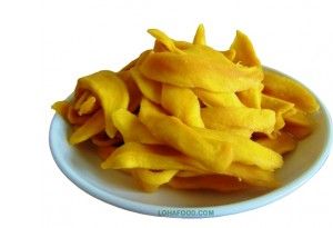 Soft Dried Mango Sticks
