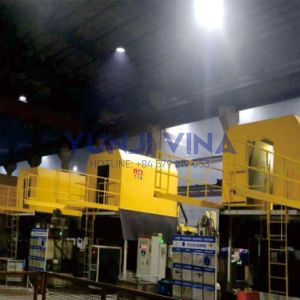 Die casting machine oil mist collection system