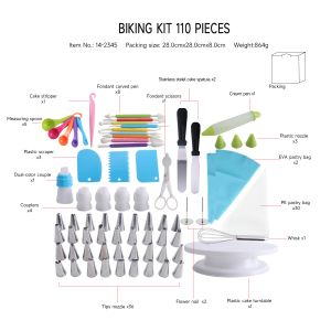 set of 110pcs Baking Supplies Cake Decorating Tools