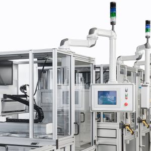 Montagelinie mit WT-Umlaufsystem