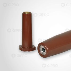 High-voltage cable-end-bushings